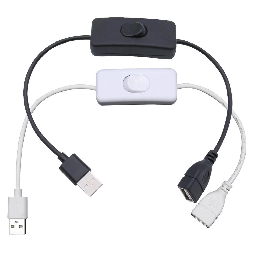 USB 5V 303 LED Switch USB Cable Switchs Cable ON OFF Power Device Tool Switchs Cable Extension Cable/Extension SwitchMale Female