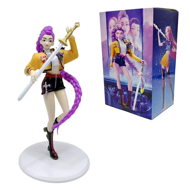 Anime Kpop Demon Hunters Figure Model Toy Cartoon Gaming Peripherals Desk Decoration Collection Figures ModelToyGift