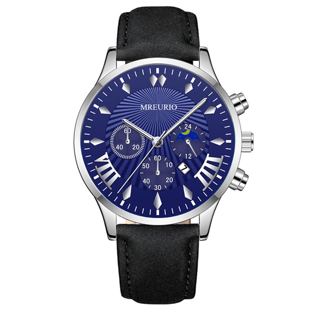 Men's Luminous Running Alarm Clock Watch