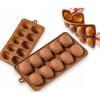 Silicone Brain Mold for Cake Chocolate Dessert Decoration Halloween Easter Holiday Creative Shape Handmade Cookie Candy Molds