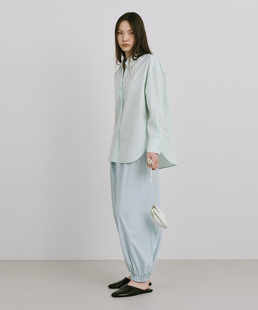Bundercammer Shirred Moon Jar Pants_Light Blue