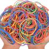 Rubber Bands Assorted Size 0.4bl Colourful Rubber Bands Office Supplies Size#64 Size33 Size32 Size#19 Size18 Size#16