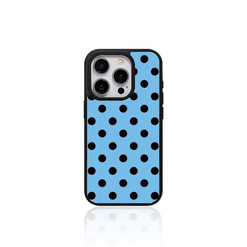 Minimalist Colorful Polka Dots Phone Case For iPhone 17 Air 16e 16 Pro Max 15 14 Plus 13 12 11 Shockproof Silicone Back Cover