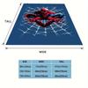 1pc Spider-Man Printing Blanket - Soft, All-Season Throw for Living Room, Bedroom,Personalized Gift with Adorable Cartoon Design