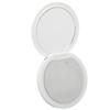Travel Compact Mirror with UV Camera Sun Testing Double Side Adjustable Light Makeup Mirror for Pocket Purse Handbag