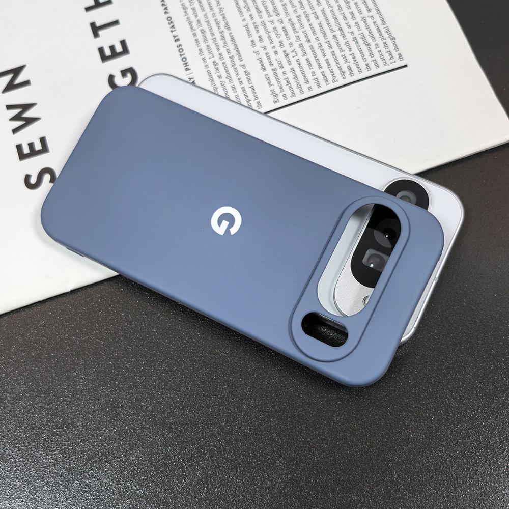 Dla Google Pixel 10 9 8 7 6 Pro XL A Etui Jedwabisty Silikon Miękki w Dotyku Odporne na Wstrząsy Ochronne Tylne Pokrowce Coque