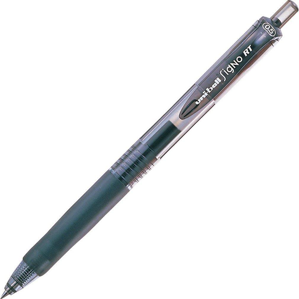 

Ручка шариковая гелевая Mitsubishi Pencil Signo RT черная 10 шт. 0,5 UMN105.24