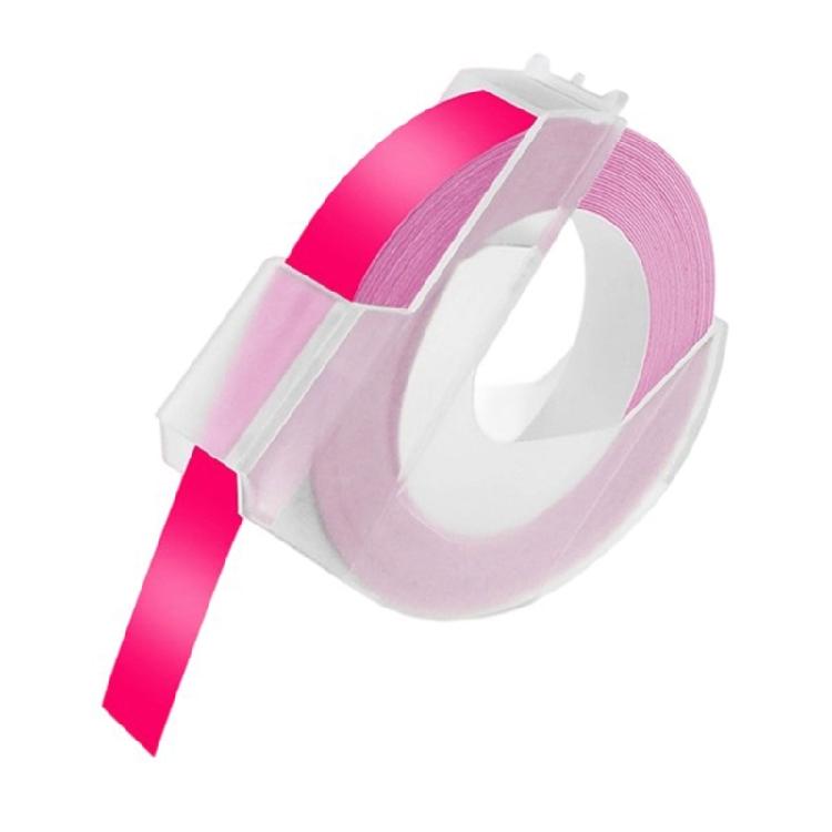Embossing Label Tape Waterproof Embossing Tape Embossing Labels Easy to Use for Labeling Machine