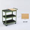 HANDUNYOU 3-Tier Rolling Utility Cart