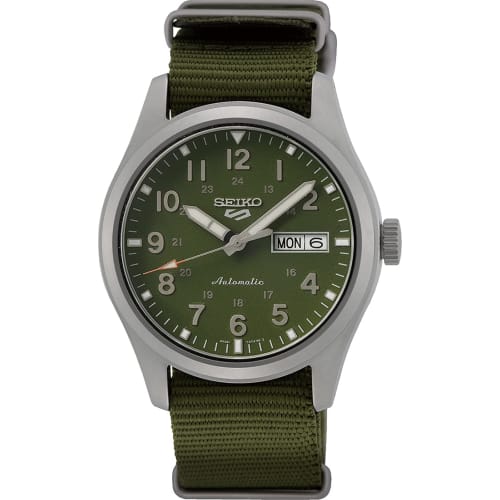 

Seiko 5 Sports Automatic Mechanical Watch, Limited Edition, Men s, SRPG33K1, Green