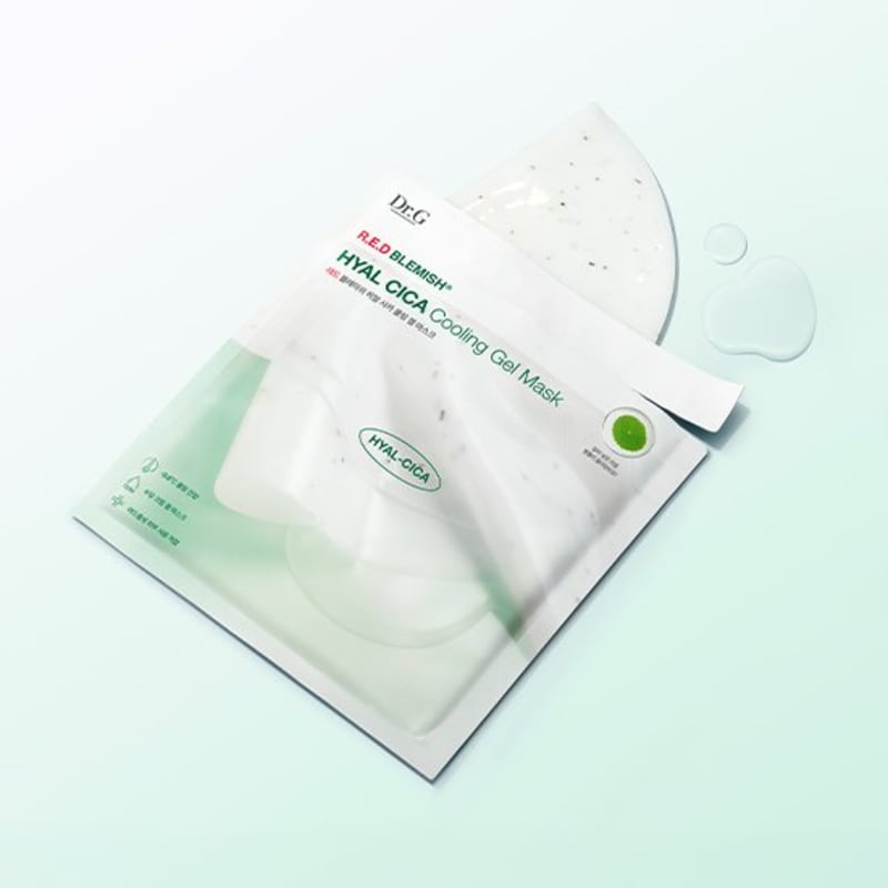 

[Dr.G] Red Blemish Hyal Cica Cooling Gel Mask 10 sheets