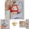 Cute Animal Keychain Backpack Accessory Short Plush Stuffed Doll 15cm Gift