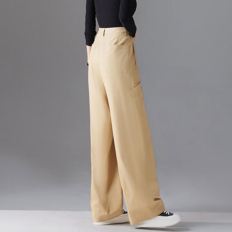 Demana Cotton Flannel Big Pocket Cargo Harem Pants