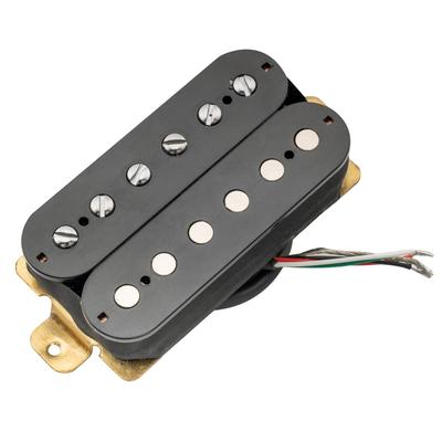 Musiclily Basic 50mm Humbucker Pickup für E-Gitarre Hals, Schwarz