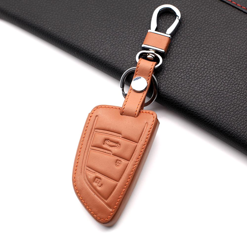 Soft Touch Car Key Case Cover Protector Shell For Bmw X1 X3 X5 X6 X7 1 3 5 6 7 Series G20 G30 G11 F15 F16 G01 F48 Accessories