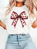 Damen High-End Mode Valentinstag Kurzarm Sommer Oberteile