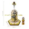 3D dřevěné puzzle Kouzelné violoncello mechanická hrací skříňka s pohyblivou stopkou Vtipná kreativní hračka pro dítě Sada stavebnic pro dívky Dospělý