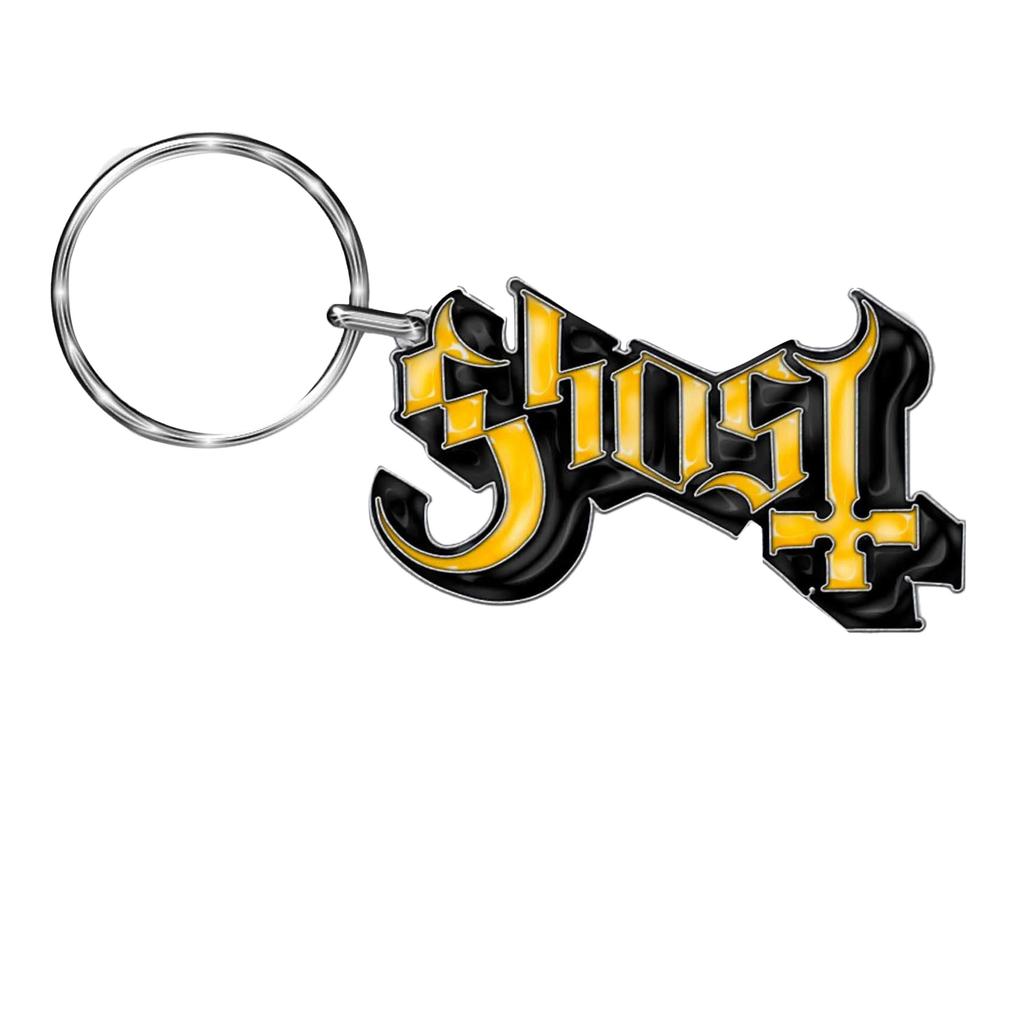 Ghost Logo Die Cast Keyring