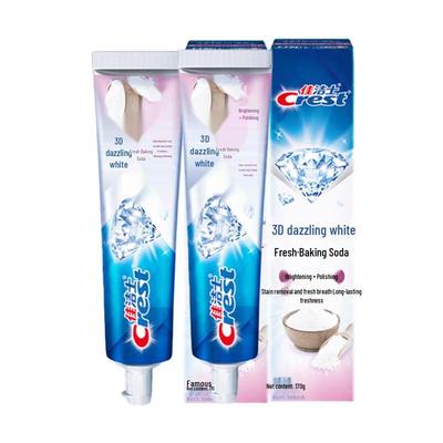 Crest 3D White Fresh Bright Zahnpasta (2er-Pack)