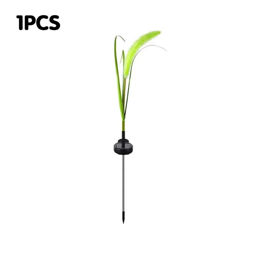 8 шт. садовый газонный светильник на солнечных батареях светодиодный имитация цветка уличный светильник водонепроницаемый декоративный дворовый фонарь 1pcs