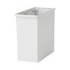 MUJI Dust box with selectable polypropylene lid, small (for 20L bag), light gray MAB07A6S