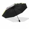 1pc Hunter x Hunter Gon & Killua Anime Characters Automatic Folding Umbrella Portable 3-Fold Design with Iron Frame Outdoor for Fans, Travelers, Daily