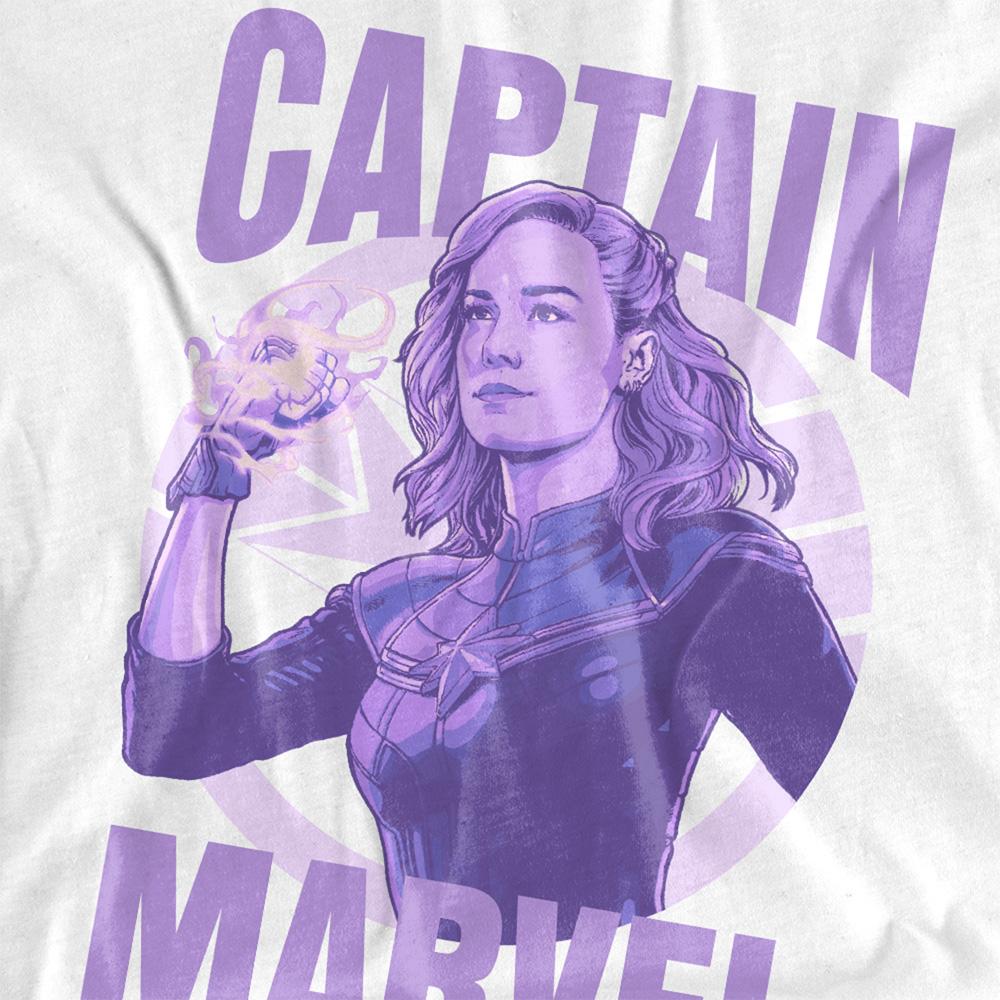 The Marvels Unisex Adult Captain Marvel T-Shirt