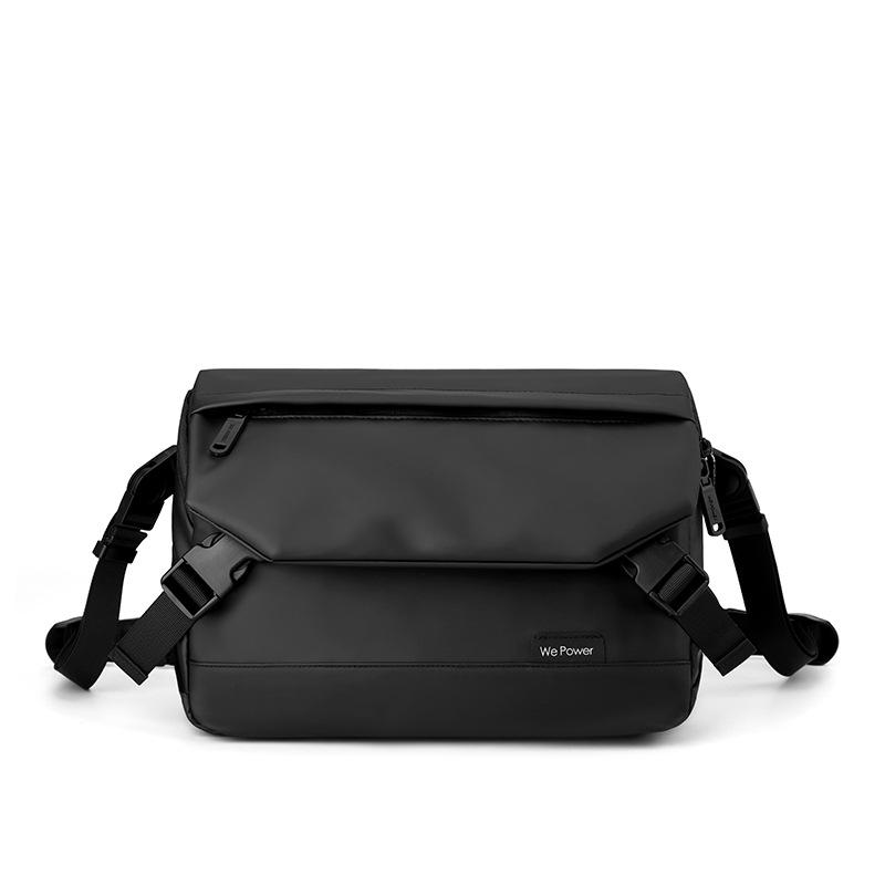 WePower Men's Minimalist Crossbody Bag: Outdoor Functional, Large Capacity, Trendy Messenger Shoulder Bag.