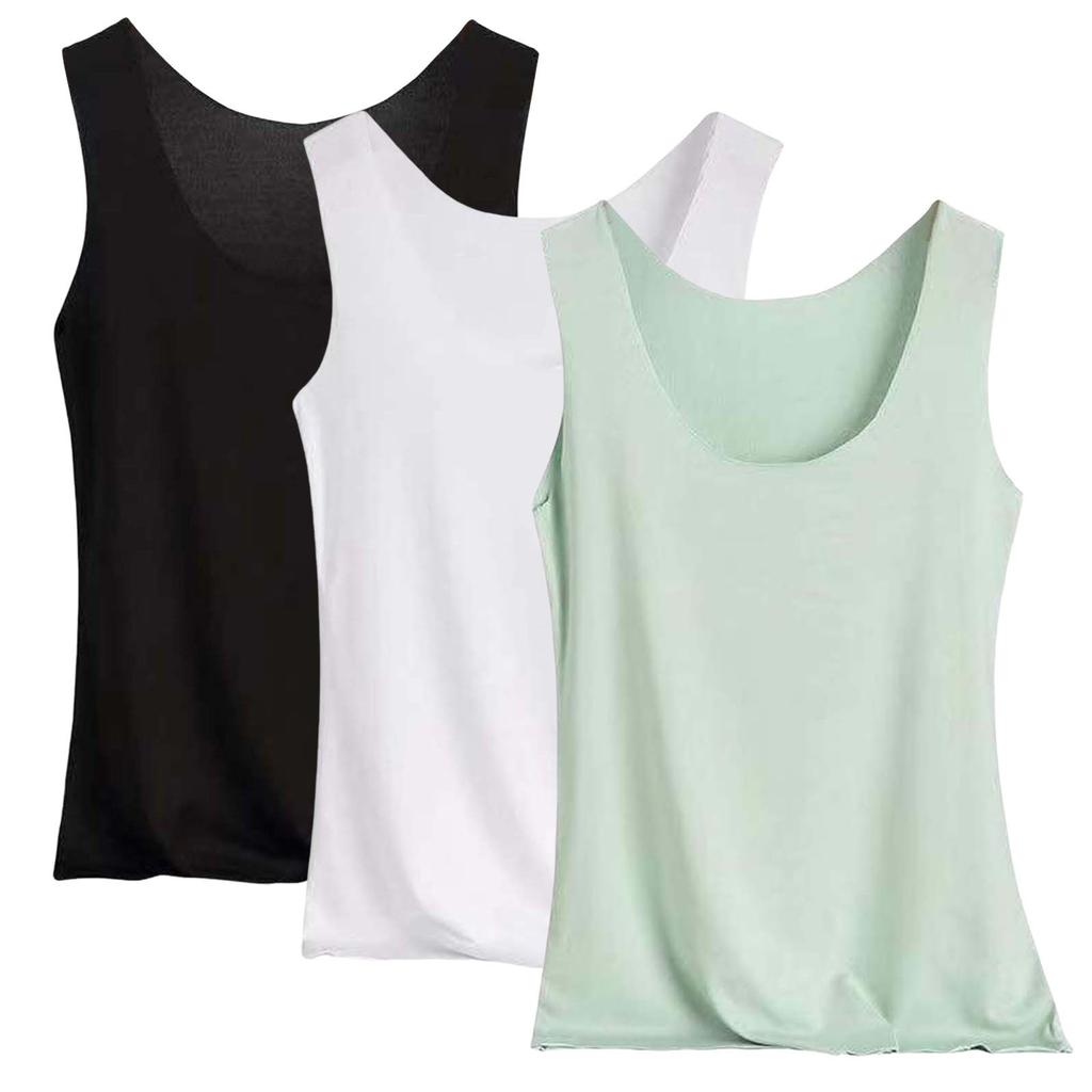 Summer Ice Silk Vest Women's Suspender Inner Sleeveless Top South East Asia Bottom Shirt