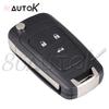 Car Key Case For Buick For Chevrolet Camaro Impala Aveo Malibu Sail Orlando Cruze Epica Trax Spark Car Remote Key Shell Cover