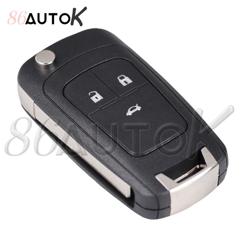 Car Key Case For Buick For Chevrolet Camaro Impala Aveo Malibu Sail Orlando Cruze Epica Trax Spark Car Remote Key Shell Cover