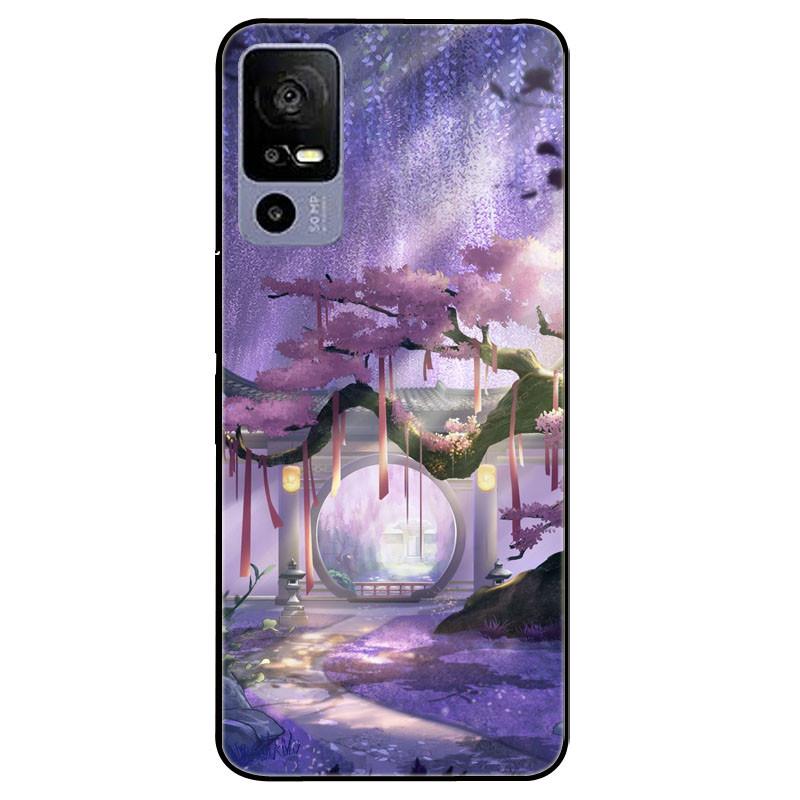 For TCL 40R 5G Case 6.6'' Silicone Soft Fashion TPU Phone Cover for TCL 40 R 5G Cases T771K T771A T771H Bumper Funda For TCL 40R