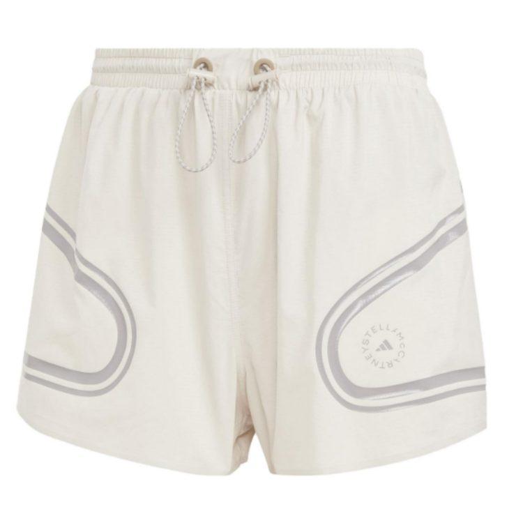 Adidas x Stella McCartney Adidas X Stella McCartney Sports Elastic Mid Rise Shorts Women's Ecru II3239