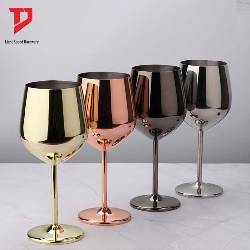 304 Stainless Steel Stemmed Wine and Cocktail Glass