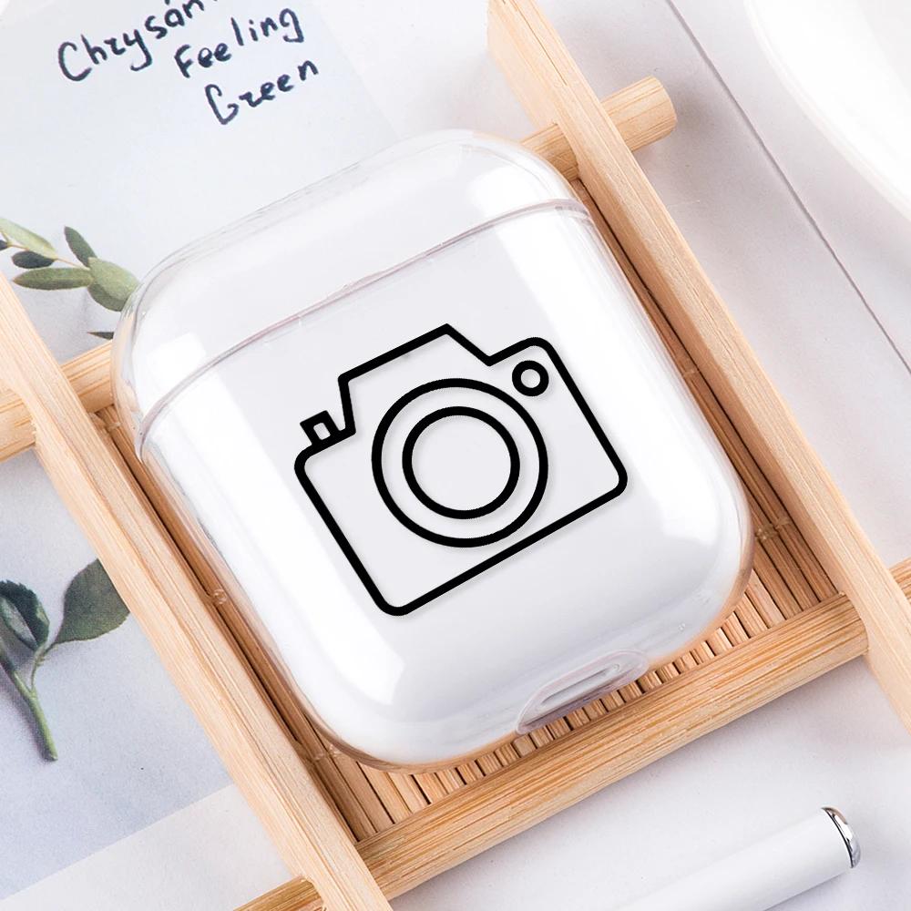 Przezroczyste Etui na Słuchawki z Wzorem Samolotu Dla Airpods 4. 2 1 3 Pro 2 Pokrowiec na Słuchawki Dla Apple Airpods Air Pods Pro Airpods3