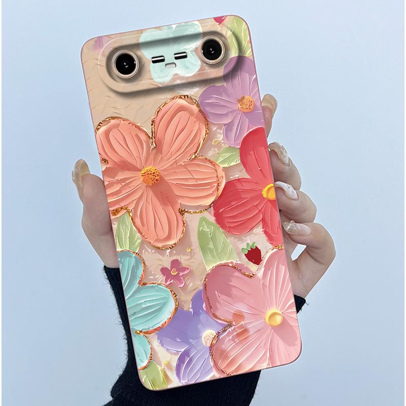 For Tecno Pova Slim 5G / Spark Slim 4G Case KM9 KM7k Fashion Simplicity Oil Painting Silicone Soft Casing Shockproof Back Cover