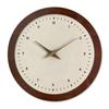 14-inch French simple wooden clock wall clock living room high-end wall clock mute clock