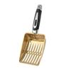 Stainless Steel Cat Litter Scoop Hollow Design Pet Poop Shovel Pets Litter Shovel  Cat Sand