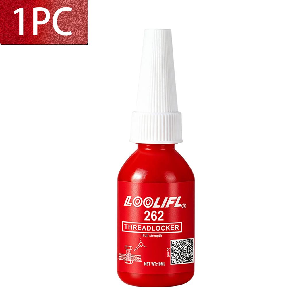 LOOLIFL 243 271 272 263 262 Thread Locker Blue Red Medium Strong Strength Threadlocker Fasteners Metals Anaerobic Screw Glue Thread Lock3