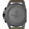 Timex Herren Expedition North Tide Temp Kompass 43mm Uhr - Braunes Armband Grünes Zifferblatt Gunmetal Gehäuse