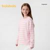 Balabala Kids' 2026 Spring Striped Long-Sleeve T-Shirt