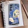 ANIME R-FAIRY TAIL Phone Case For Samsung Galaxy A73,21,22,32,71,53,52,51,80,5G Soft Black Cover