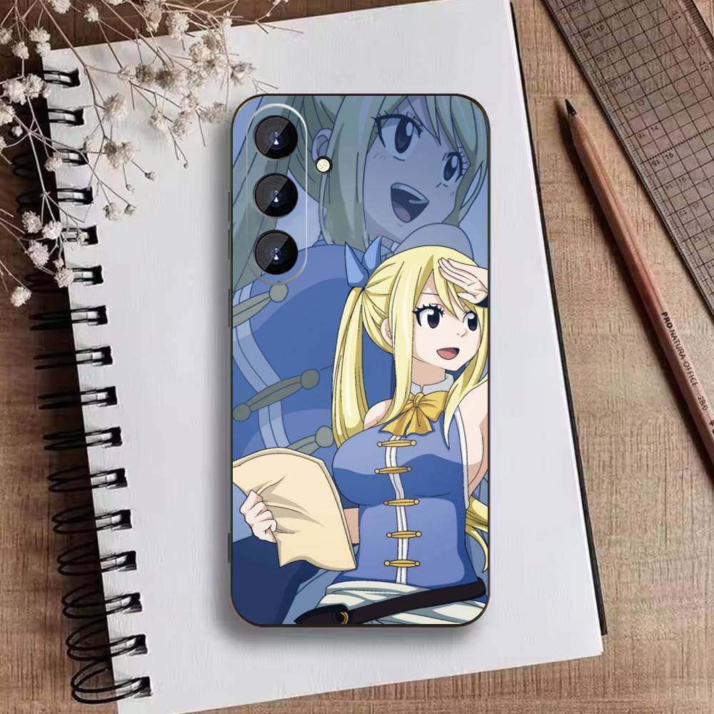 

ANIME R-FAIRY TAIL Phone Case For Samsung Galaxy A73,21,22,32,71,53,52,51,80,5G Soft Black Cover Samsung a32 5g