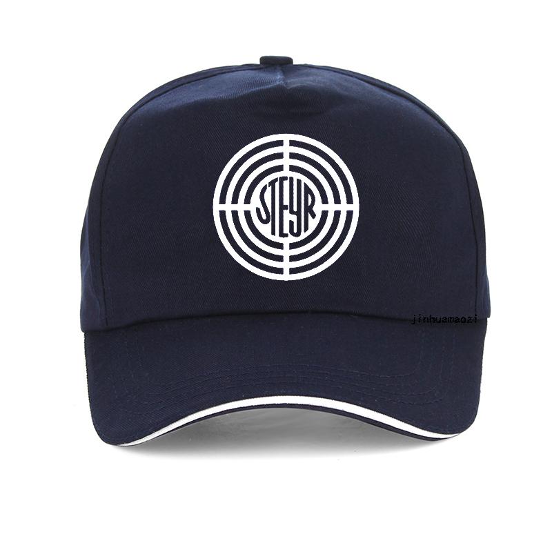 Fashion Steyr Logo Baseball Cap Man Summer Outdoor Hunting Hat Unisex Adjustable Trucker Snapback Hats Bone