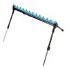 Adjustable Telescopic Zinc Alloy Fishing Rod Holder with Multi-hole Design for Outdoor and Sea Fishing