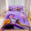 Saja Boys 3pcs Duvet Cover Set K-pop D-Demon H-Hunters Bedding Set Comforter Cover Teens Kids Gifts Bedroom Decor