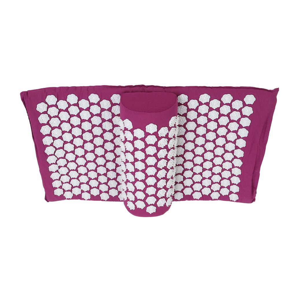 Acupressure Pad Massage Relax Muscle Reduce Neck Back Shoulder Head Pain Stress Relief Acupressure Mat