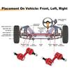 UXCELL No.K750049 2pcs Front Sway Bar Links Stabilizer Link Kit for SUBARU Forester Impreza Legacy Outback 2005-2009