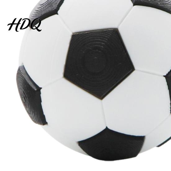 Portable Clicker Toy Football Fidget Toy Anxiety Stress Relief Soccer Shape Clicker Focus Aid Pocket Size Push Button Decompression Gadget Durable