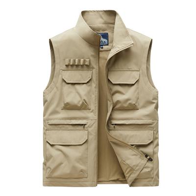 Workwear Summer Vest Vest Men's Photography Multi-pocket Fishing Safety Vest Horse Clip